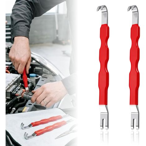 2Pcs Outils De Déconnexion Électriques Universels Pour Voiture de Connecteurs Électriques Pour Voiture, Extracteur De Coupure Automobile, Outil Pour Entretien Automobile Électrique et Faisceaux (1/5)