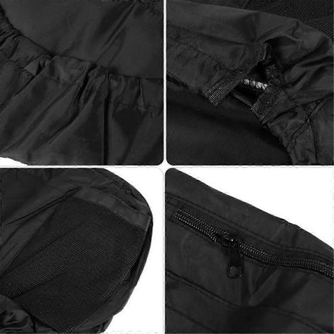 Housse de siège universelle rembourrée pour tracteur tondeuse autoportée avec pochette de rangement (taille moyenne) (1/5)