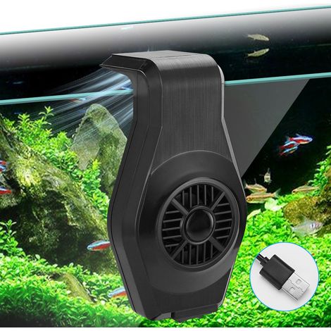 Refroidisseur d’aquarium USB compact – Ventilateur silencieux pour refroidissement précis d’aquariums, crevettes et plantes aquatiques-lsw (1/5)