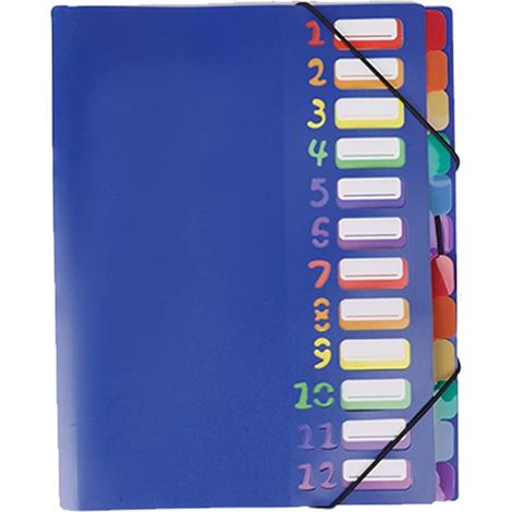 Caja de almacenamiento para documentos Rainbow, resistente al calor y a la presión, apta para documentos de tamaño A4 y Carta. Las bolsas para documentos expandibles de gran capacidad garantizan la se