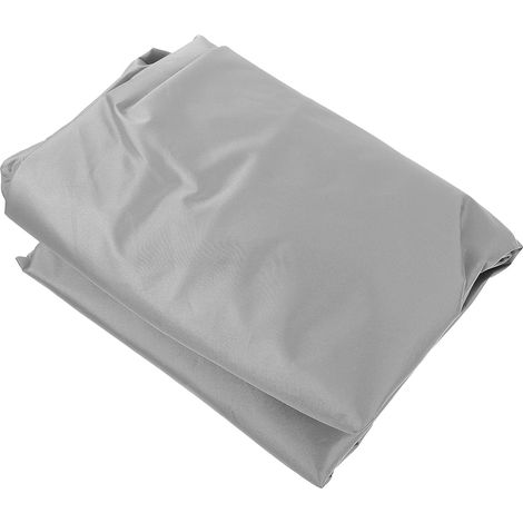 Grey Sandpit Cover Sandbox Cover Waterproof Oxford Cloth Hexagon Sandpit Protector Keep Sand and Toys Away from Dust Rain 140x110x20cm (1/5)