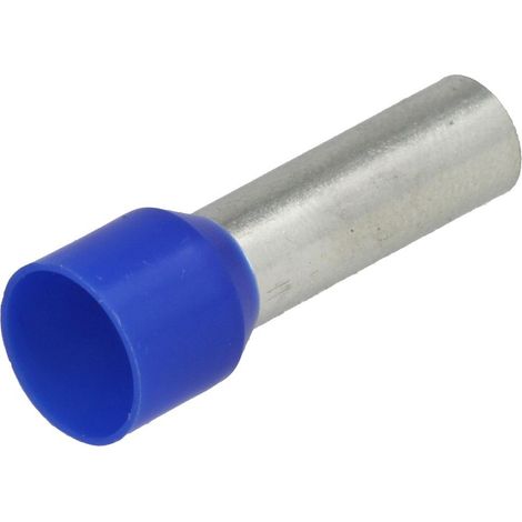 Embout de câble étamé 16 mm² x 18 mm isolé