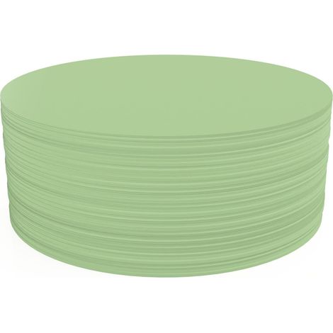 Magnetoplan Kommunikationskarte rund, Ø 190 mm, 500 Stück, grün, D 190 mm, 500 BL 500 Stk