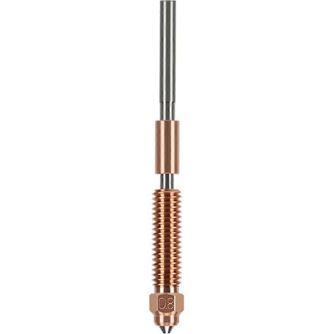 Hochleistungs-Druckdüse, verbessert, Chrom-Zirkonium-Kupfer, 0,8 mm