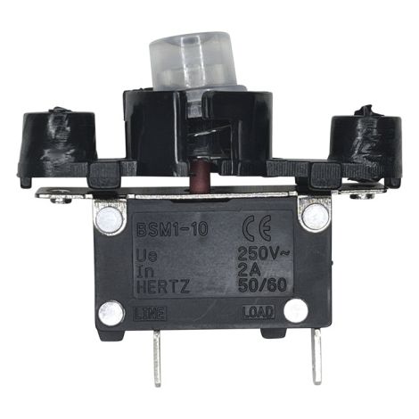 Thermoschalter Leistungsschalter BSM1-10 Reset Schalter Überlastschutz für Tischkreissägen uvm... (1/2)