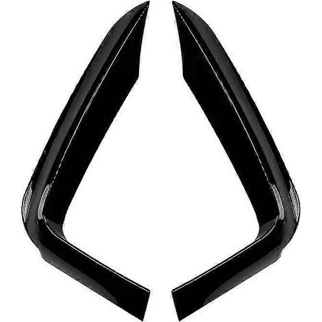 Frontstoßstangen-Nebelscheinwerferabdeckung/Splitterlippe/Diffusor für BMW 4er 420d 425d 430i 430d 435d F32 F33 F36 M Sport (2014–2020) – Glänzend Schwarz