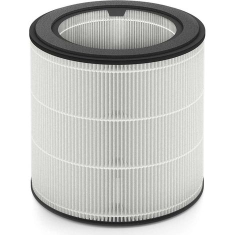 Filtre de Rechange pour Purificateur dAir, Compatible avec AC0820/30, Élimine Germes, Poussière, Allergènes, Argenté (FY0194/30) (1/5)