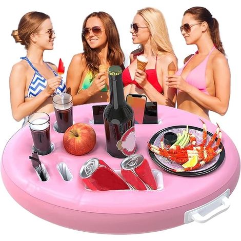 Plateau flottant pour table de billard, porte-gobelet gonflable, porte-gobelet flottant gonflable (1/5)