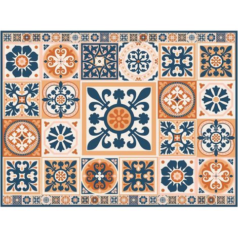 Set de Table "Carreaux de Ciment" 30x40cm Beige