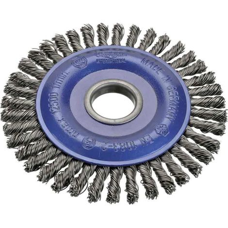 Brosse circulaire osborn 9502626651 acier inox 125 mm