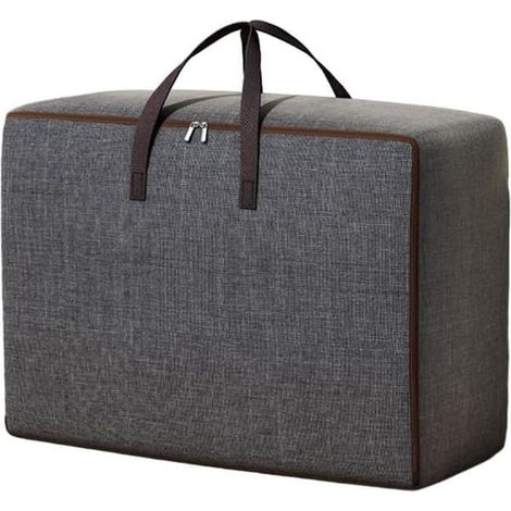 Sac de rangement en tissu Oxford, grand sac de rangement imperméable et épais, sac de rangement pour vêtements et couvertures (1/4)