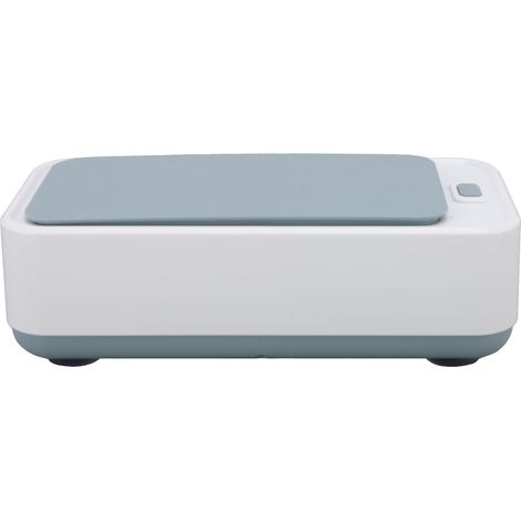 Nettoyeur ultrasonique portable à chargement USB, antidérapant, pour lunettes, bijoux et bracelets de montre. (1/5)