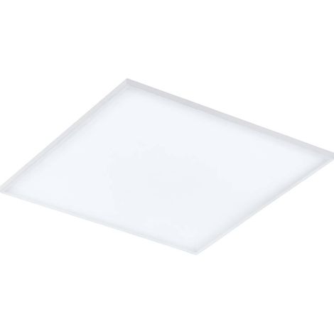 Plafoniera Moderna Turcona Acciaio Bianco Luce Led Integrato 33W (1/4)