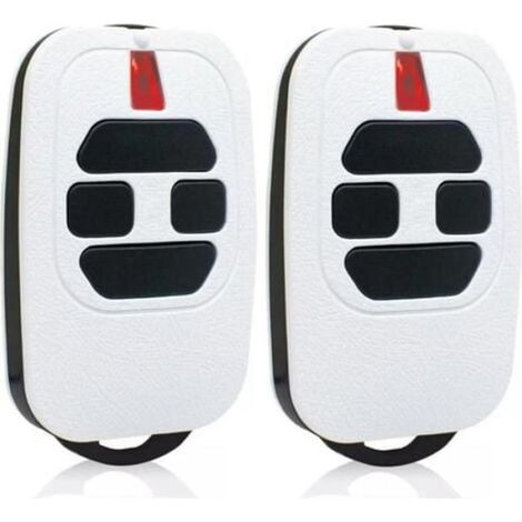 Lot de 2 télécommandes de porte de garage GT2 GT4 compatibles avec MIO TR2 TR4 R2N 433,92 MHz (1/4)