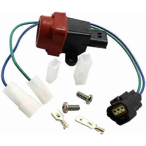 Interrupteur de coupure inertielle pour pompe à carburant électrique avec capteur de collision pour la sécurité du véhicule - Noir (1/5)