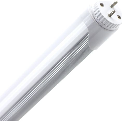 Tube LED T8 G13 150 cm Aluminium Connexion Latérale 22W 120lm/W (Pack 30 un) Blanc neutre Non (1/3)