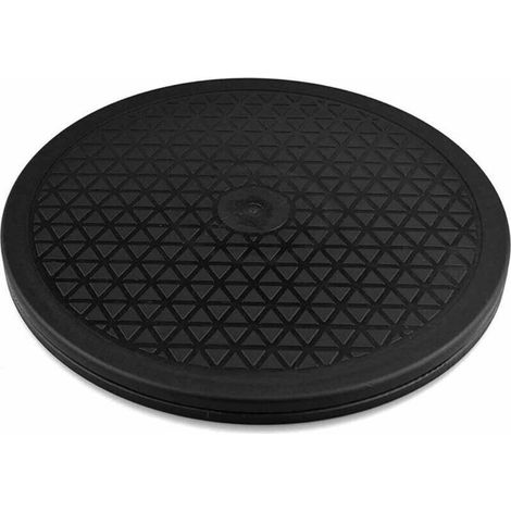 Plateau tournant de 25 cm, plateau rotatif manuel à 360° avec roulements à billes, motif diamant, convient aux moniteurs (1/5)