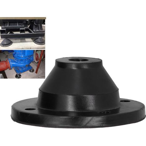 JGF-1, un amortisseur en caoutchouc à disque inférieur pour machines-outils, moteurs, pompes à eau et climatiseurs, avec une capacité de charge de 0 à 80 kg. (1/5)