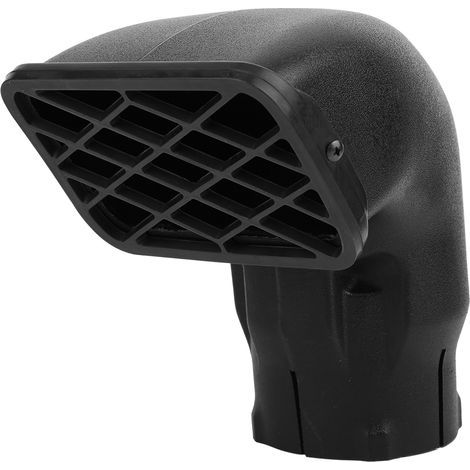 Yctze Air Intake Snorkel, 5in LLDPE Car Mudding Snorkel Head Remplacement Collecteur de poussière Collecteur d'admission d'air Accessoire universel Tête de tuba 4x4 tête de tuba 4x4 (1/5)