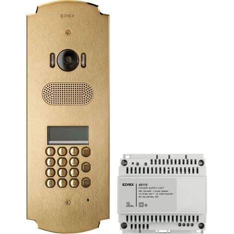 VIMAR - K41641 Kit Patavium 2F+ A/V tast.+disp.ottone