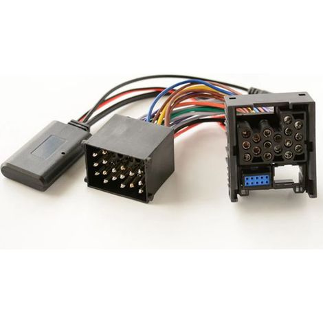 Interfaz de música Bluetooth - Compatible con BMW E46 E39 E38, conector redondo de 17 pines