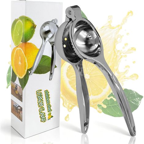 Presse Agrumes Manuel, Presse Citron avec Poignée Ergonomique, Multifonction Extracteur de Jus Manuel pour Cuisine Bar Restaurant, Passe au Lave-Vaisselle (1/5)