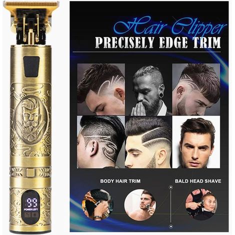 Rasoir Electriques Hommes Tondeuse à Barbe Cheveux Professionnelle Intelligent LED Sans fil Famille Enfants Animaux Coffrets Cadeaux (1/5)