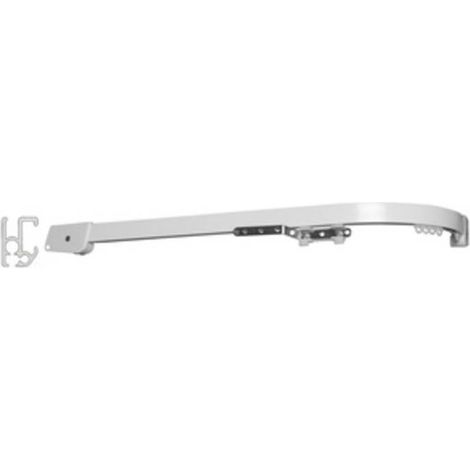 SCORRITENDA GRECIA IN ALLUMINIO 170/20 CM BIANCO
