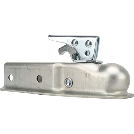 Attelage de remorque à boule de 5 cm (2 po), largeur de canal de 63 mm, capacité de charge de 1 588 kg (3 500 lb), résistant à la rouille, pour caravanes et camping-cars. (1/5)