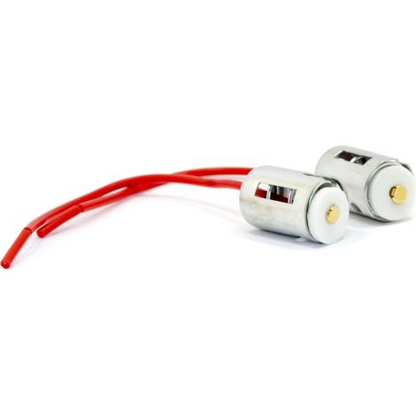 Keramikfassungswürfel P21W/1156 für 12V/24V Beleuchtung (1/3)