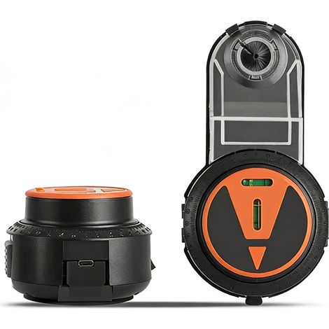 2 en 1 Collecteur Poussiere Perceuse avec Niveau Laser (1/5)