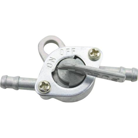 Commutateur de Filtre de Robinet de réservoir de Carburant en Ligne de Zinc de 6mm x de 55mm Remplacement pour Le Bicyclette de VTT de Pit Quad Buggy 50cc 70cc 90cc 110cc 125cc Scooteur ATV Go Kart JU (1/4)