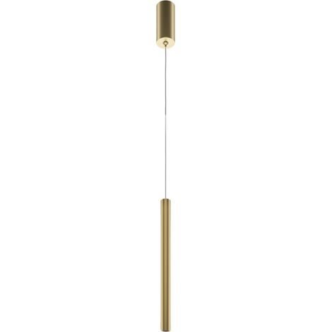 Maytoni Pro Base Lampadario a sospensione moderno e sottile, oro 4000K 500lm (1/5)