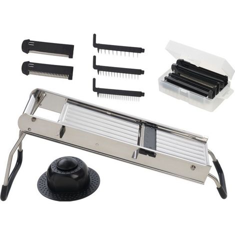 Eva mandolina affetta verdure acciaio inox 18/8 professionale
