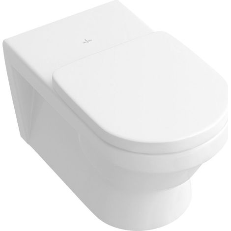 Cuvette WC suspendue à fond creux Architectura CeramicPlus 370 x 710 mm