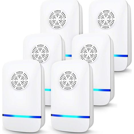 6pcs Ultrasonic Pest Repeller, Ultrasonic Mouse Repellent, Indoor Ultrasonic Mosquito Repellent, Anti Rat/Cockroach/Rodent/Ant/Spider/Insect Device (1/5)