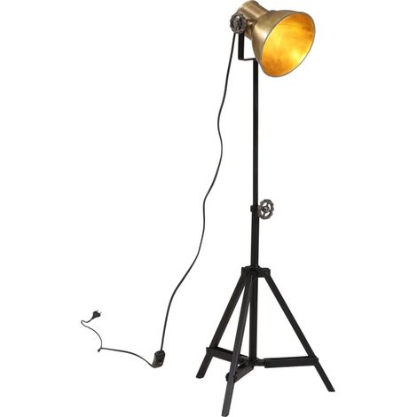 Stehleuchte 25 W Vintage-Messing 35x35x65/95 cm E27