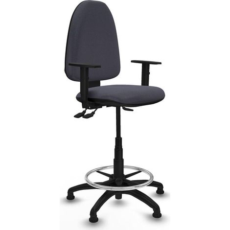 Piqueras y Crespo B1D01RT Silla de oficina gris oscuro (1/3)
