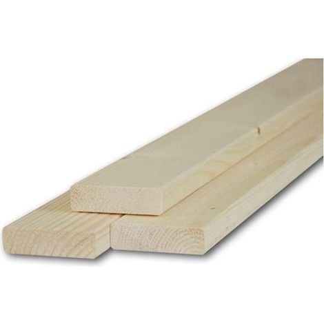 Pircher Listelli Abete Piallati 20x70x1000 Mm - Legno Naturale per Fai-da-te