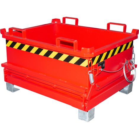 Bauer Südlohn Mini-bac pliable MSB 250, peint, rouge feu (1/5)