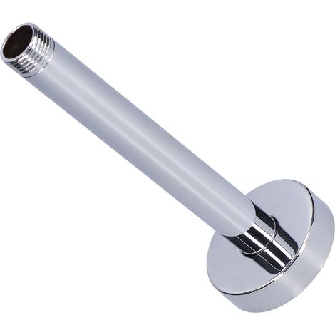 Rallonge de douche NPT 20 mm en acier inoxydable SUS304, fixation au plafond, accessoire de salle de bain, 15,2 cm / 6 pouces, finition électroplaquée (1/5)