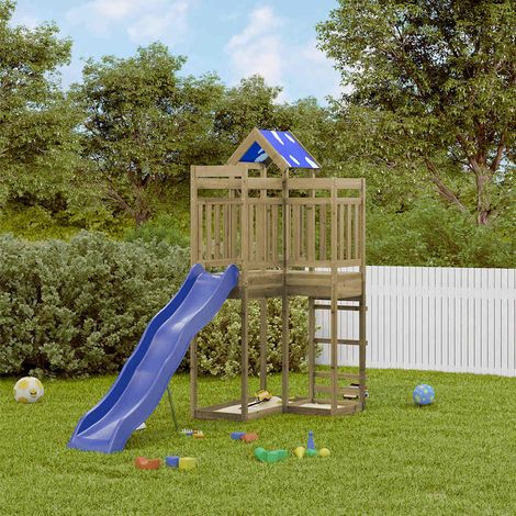 Outdoor Playset Impregnated Wood Pine vidaXL (1/5)