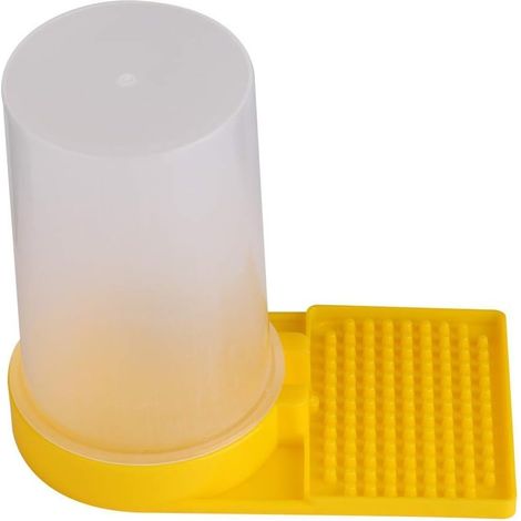 Fontaine à boire multifonctionnelle en plastique pour abeilles