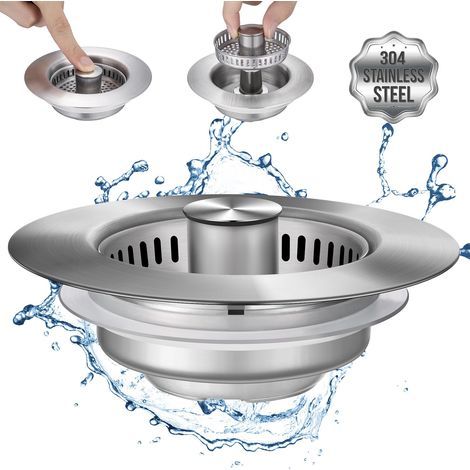 3-in-1-Lebensfilter – Filter aus rostfreiem Stahl, verstopfungshemmend (1/4)