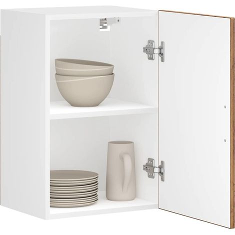 Armoire murale de cuisine Porto-Meuble de cuisine-Armoire suspendue de rangement vieux bois bois d'ingénierie 265401 (1/5)