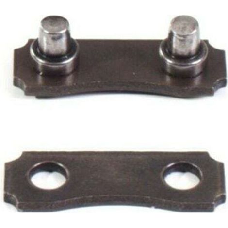 Maillons d'attaches male et femelle chaine tronconneuse 325 063 (1.6mm). Sachet de 10. (1/3)