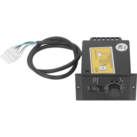 Contrôleur de vitesse moteur 220 V 25 W, régulateur réglable pour équipements et machines (1/5)