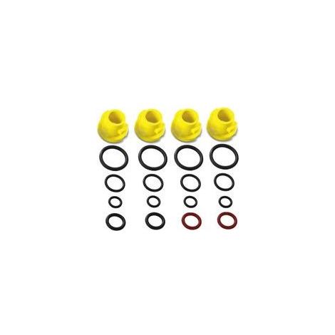 Kärcher Kit de joints toriques de rechange accessoire pour nettoyeurs haute pression,Karcher Kit de buses à air et joints toriques pour nettoyeur haute pression Compatible avec les modèles,K1/K2/K3/K4 (1/5)