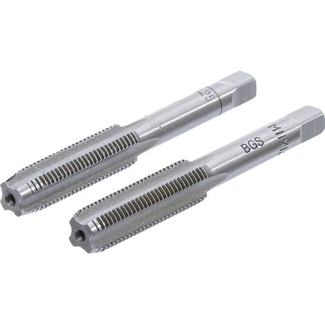 BGS Gewindebohrer Vor- und Fertigschneider M11 x 1,25 2tlg. - 1900-M11X1.25-B