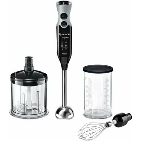 Bosch MSM67160 Stabmixer schwarz 750 W 12 Geschwindigkeiten (1/2)